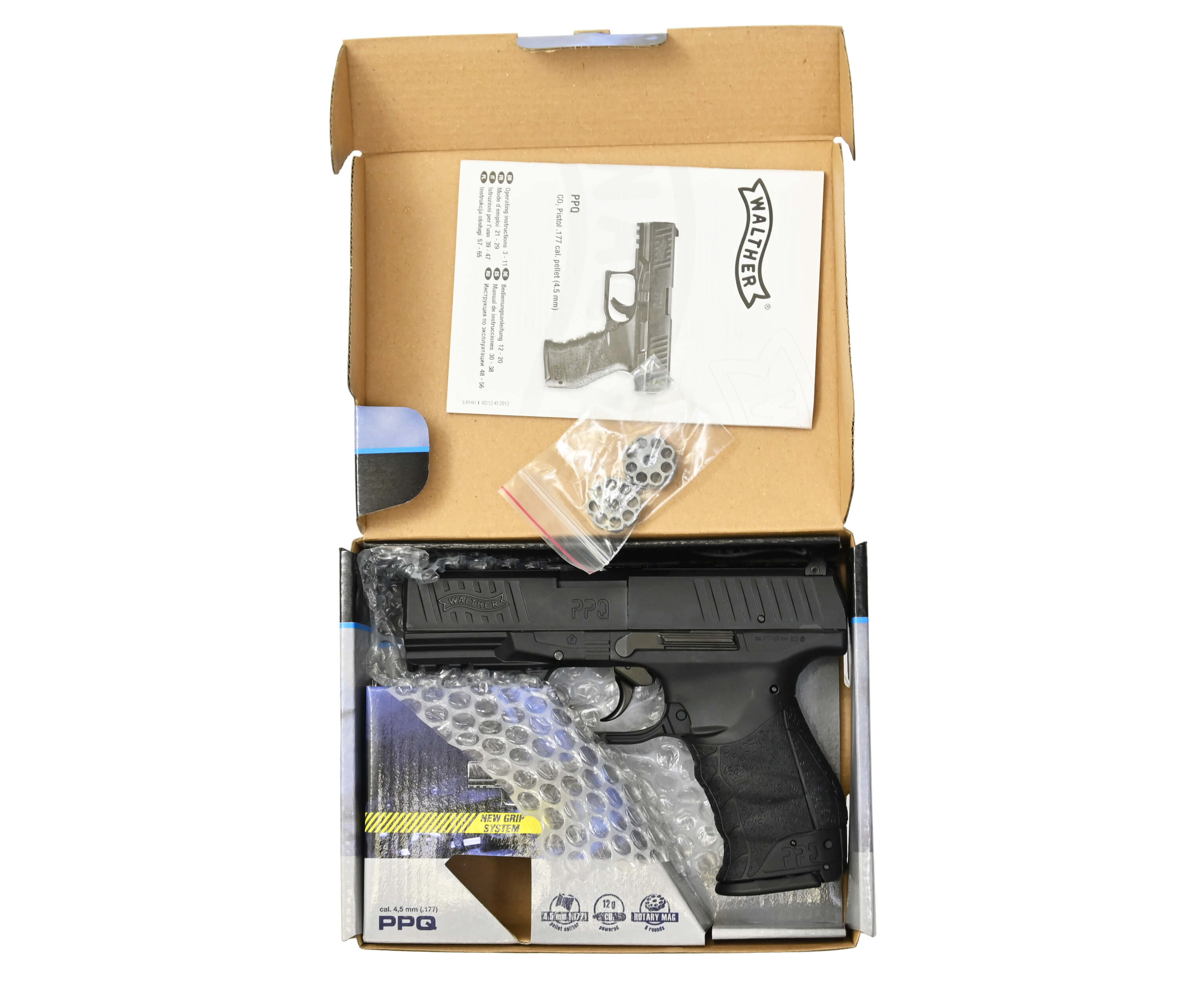 Пневматический пистолет Umarex Walther PPQ 4,5 мм Пневматический пистолет Umarex Walther PPQ 4,5 мм