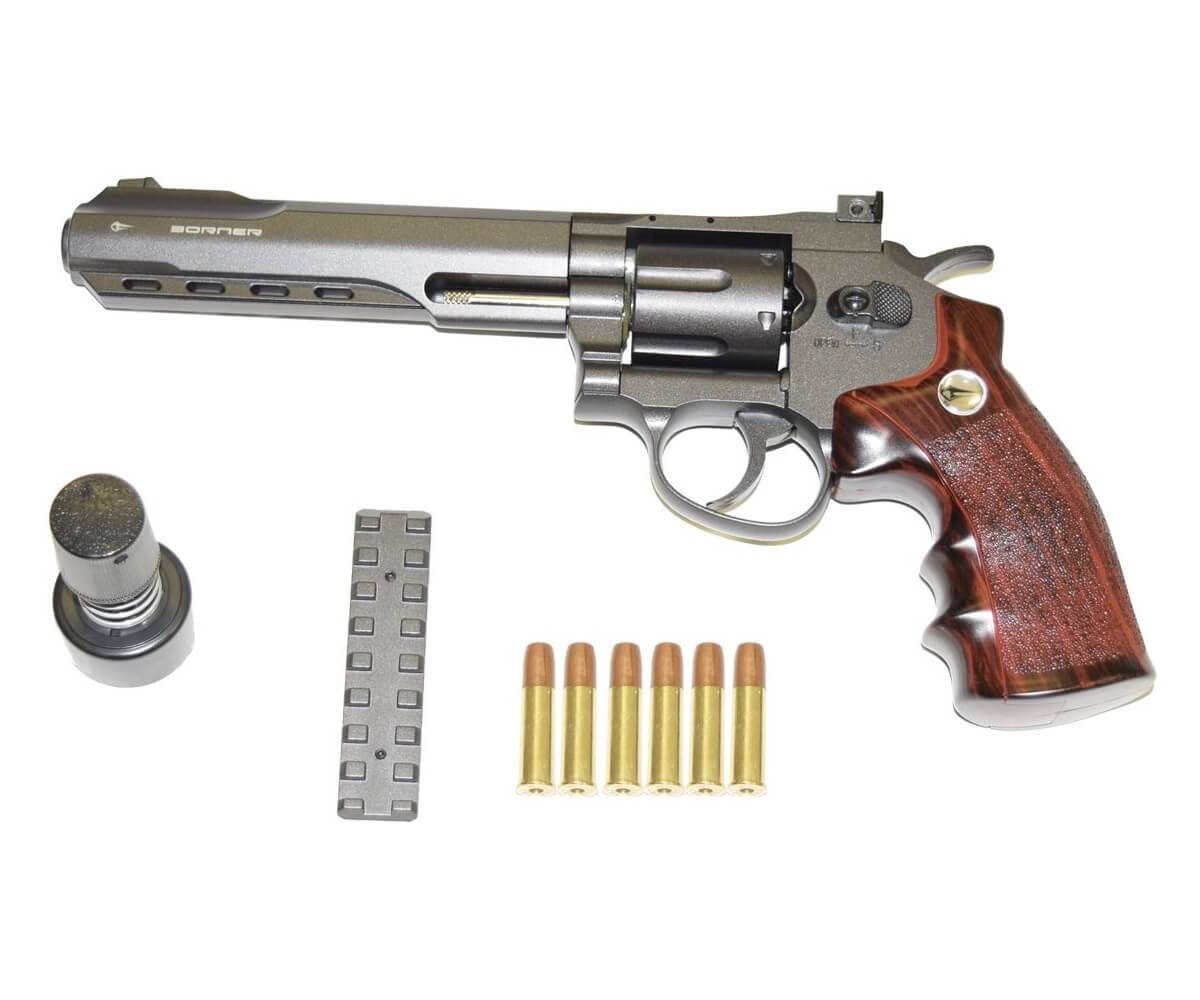 Пневматический револьвер Borner Super Sport 702 4,5 мм