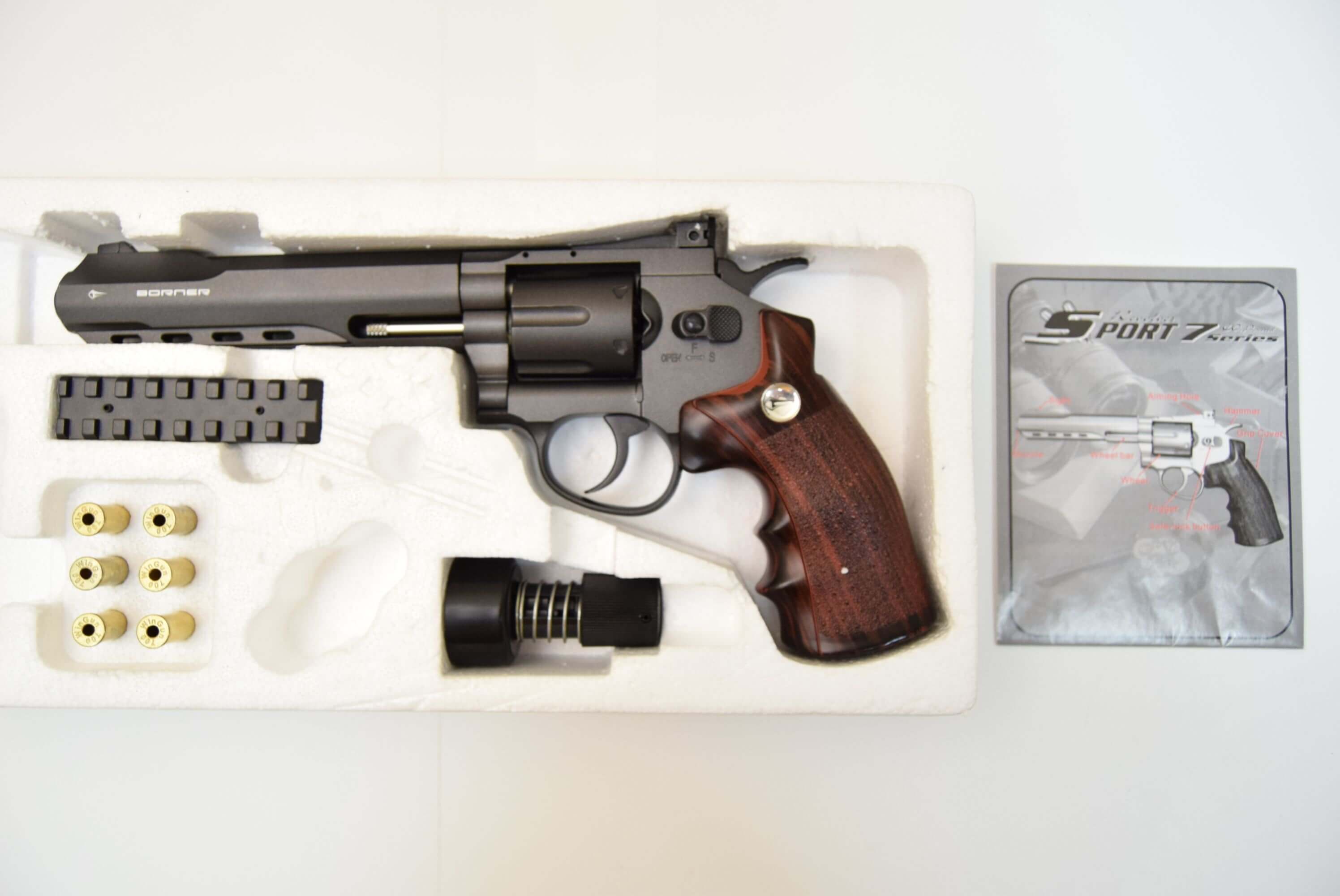 Пневматический револьвер Borner Super Sport 702 4,5 мм