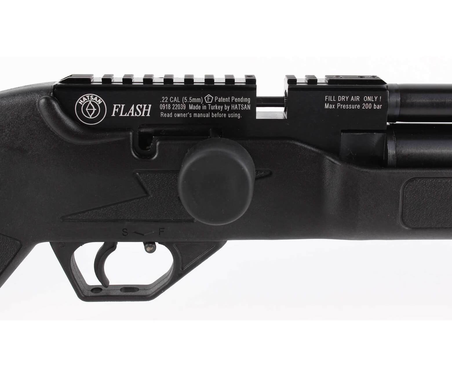 Пневматическая PCP-винтовка Hatsan FLASH QE 5,5 мм Пневматическая PCP-винтовка Hatsan FLASH QE 5,5 мм