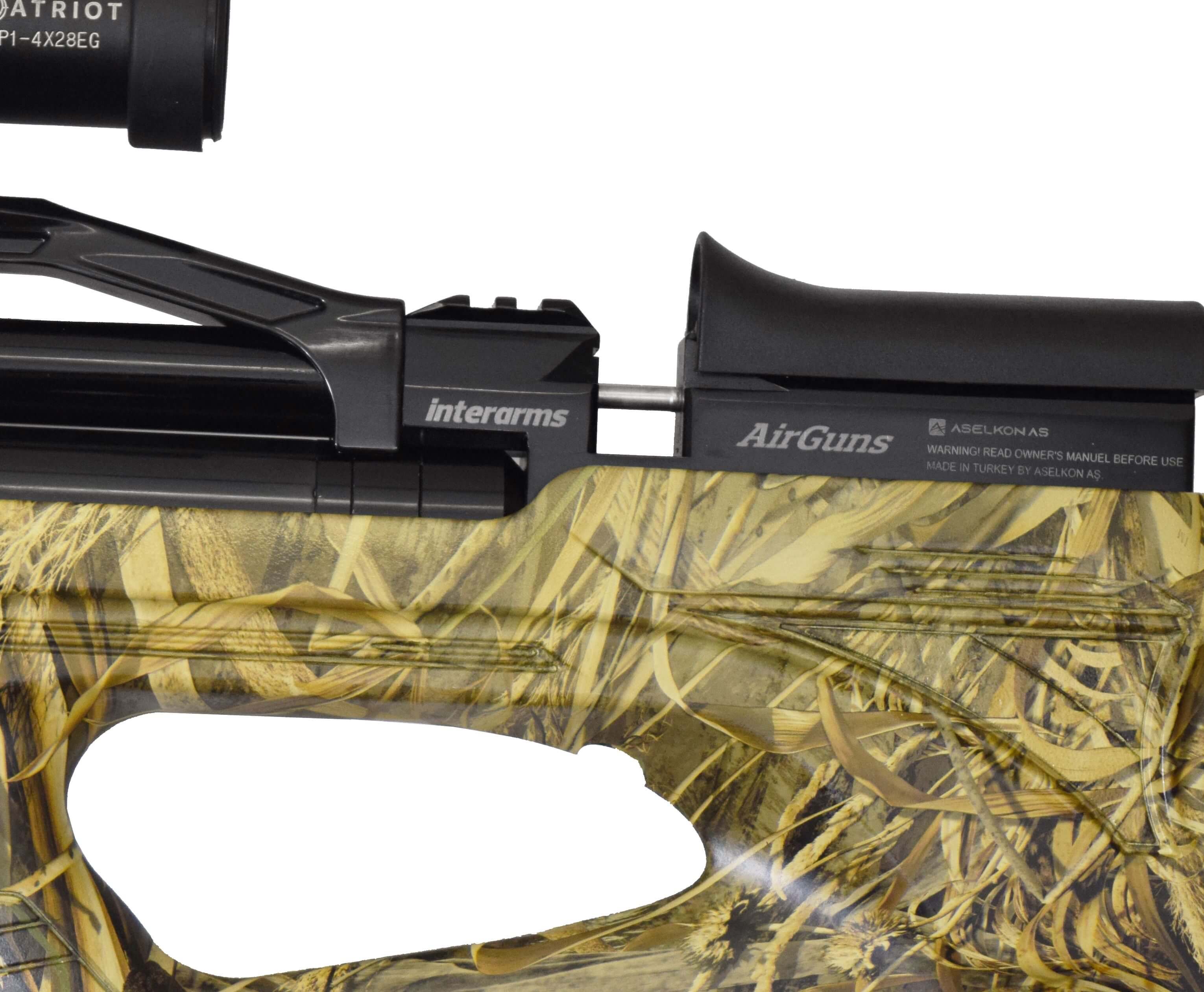 Пневматическая винтовка Aselkon MX 10-S Camo Max-5 6,35 мм (PCP)