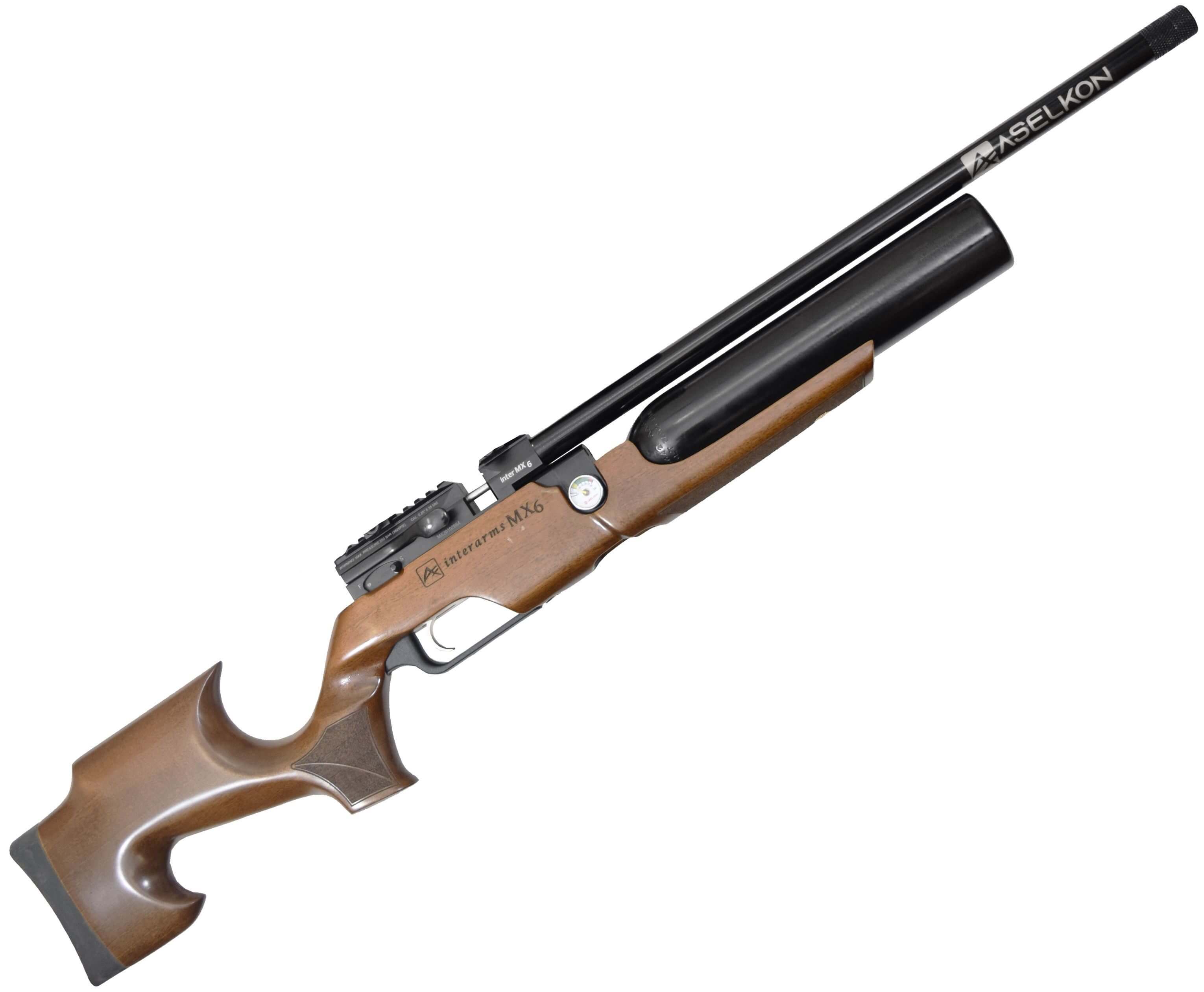 Пневматическая винтовка Aselkon MX 6 5,5 мм (дерево, РСР) Пневматическая винтовка Aselkon MX 6 5,5 мм (дерево, РСР)