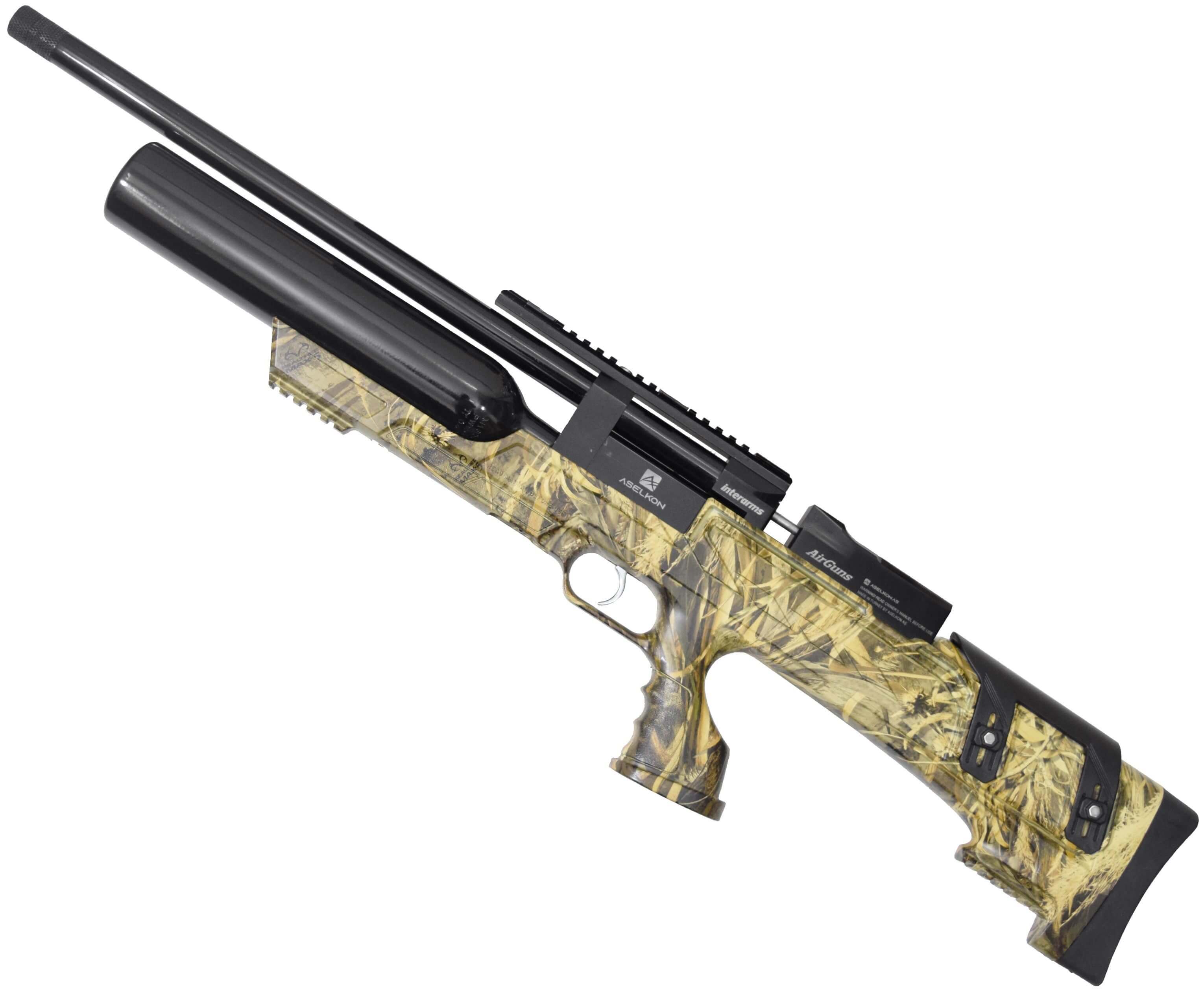 Пневматическая винтовка Aselkon MX 8 Camo Max-5 6.35 мм (PCP)