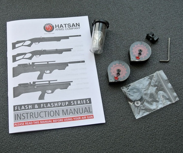 Пневматическая PCP-винтовка Hatsan FLASH QE 6,35 мм