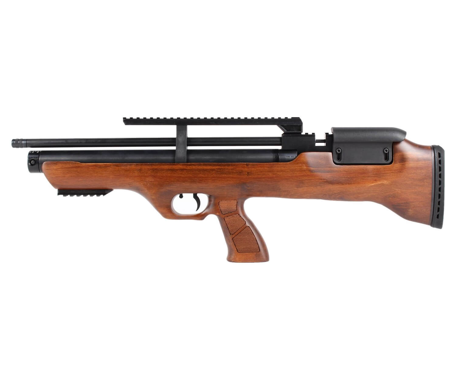 Пневматическая PCP-винтовка Hatsan FLASHPUP 5,5 мм с деревянным прикладом
