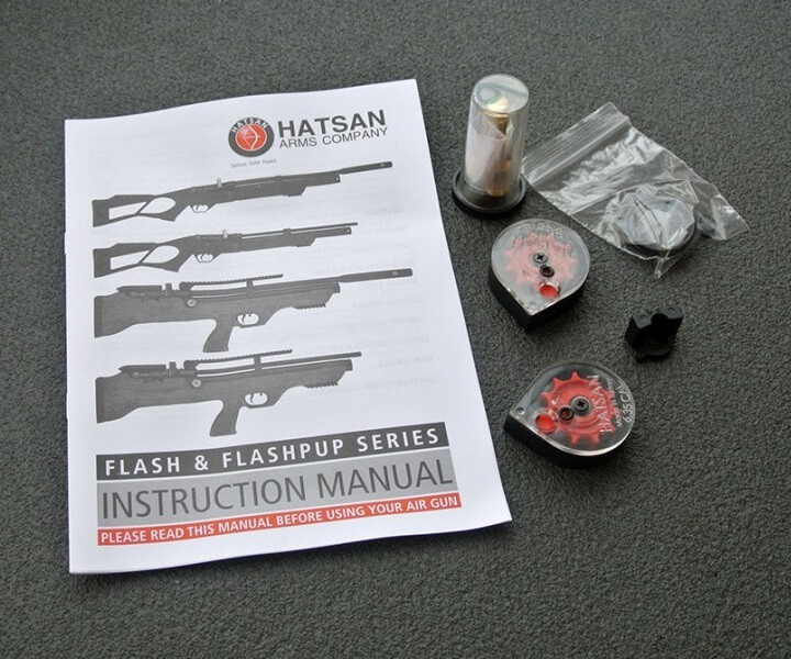 Пневматическая PCP-винтовка Hatsan FLASHPUP QE 5,5 мм, дерево Пневматическая PCP-винтовка Hatsan FLASHPUP QE 5,5 мм, дерево