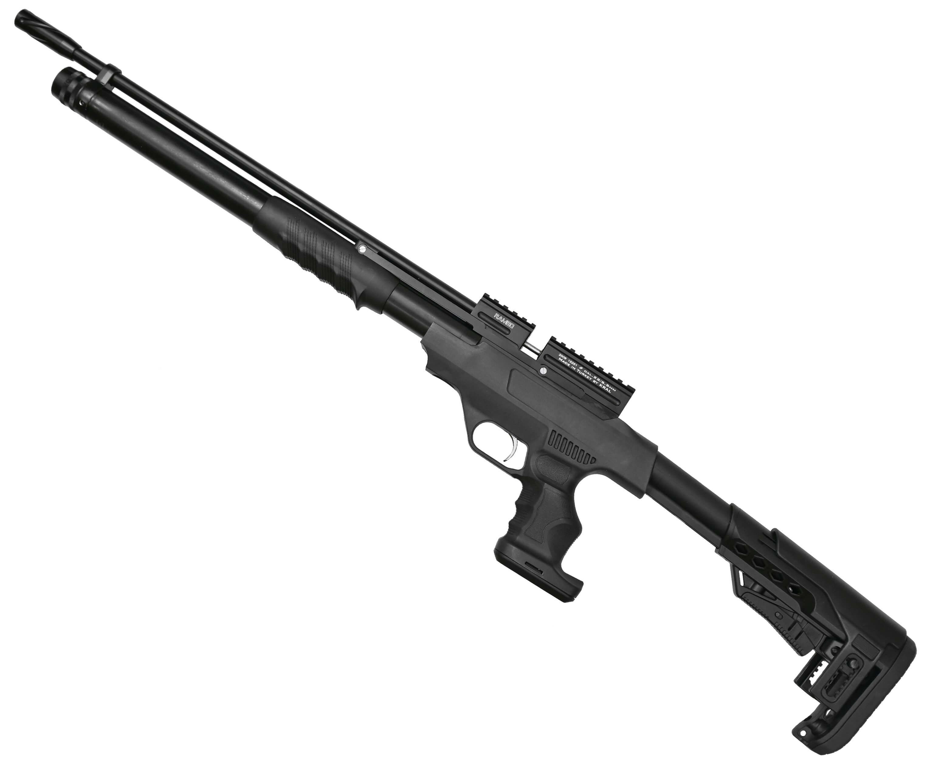 Пневматическая винтовка Kral Puncher Breaker 3S Rambo 6,35 мм (помповый взвод) Пневматическая винтовка Kral Puncher Breaker 3S Rambo 6,35 мм (помповый взвод)