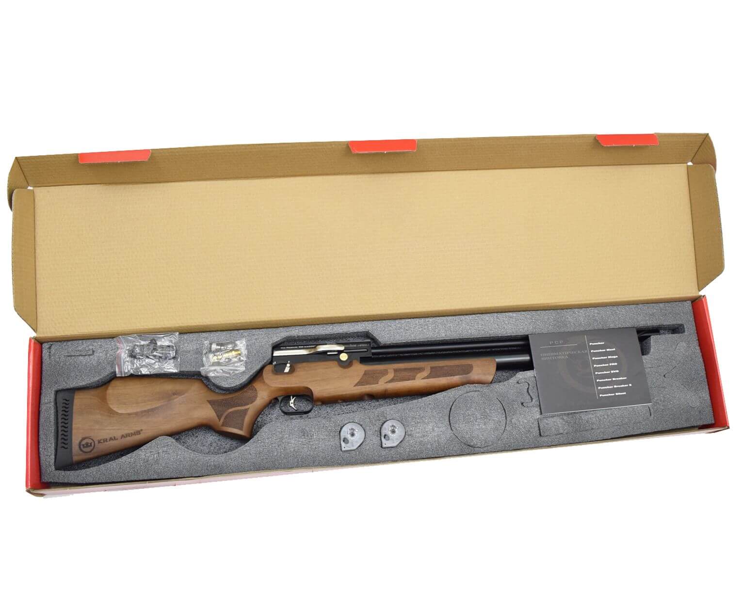 Пневматическая винтовка Kral Puncher Maxi 3W PCP 6,35 мм (дерево, PCP)