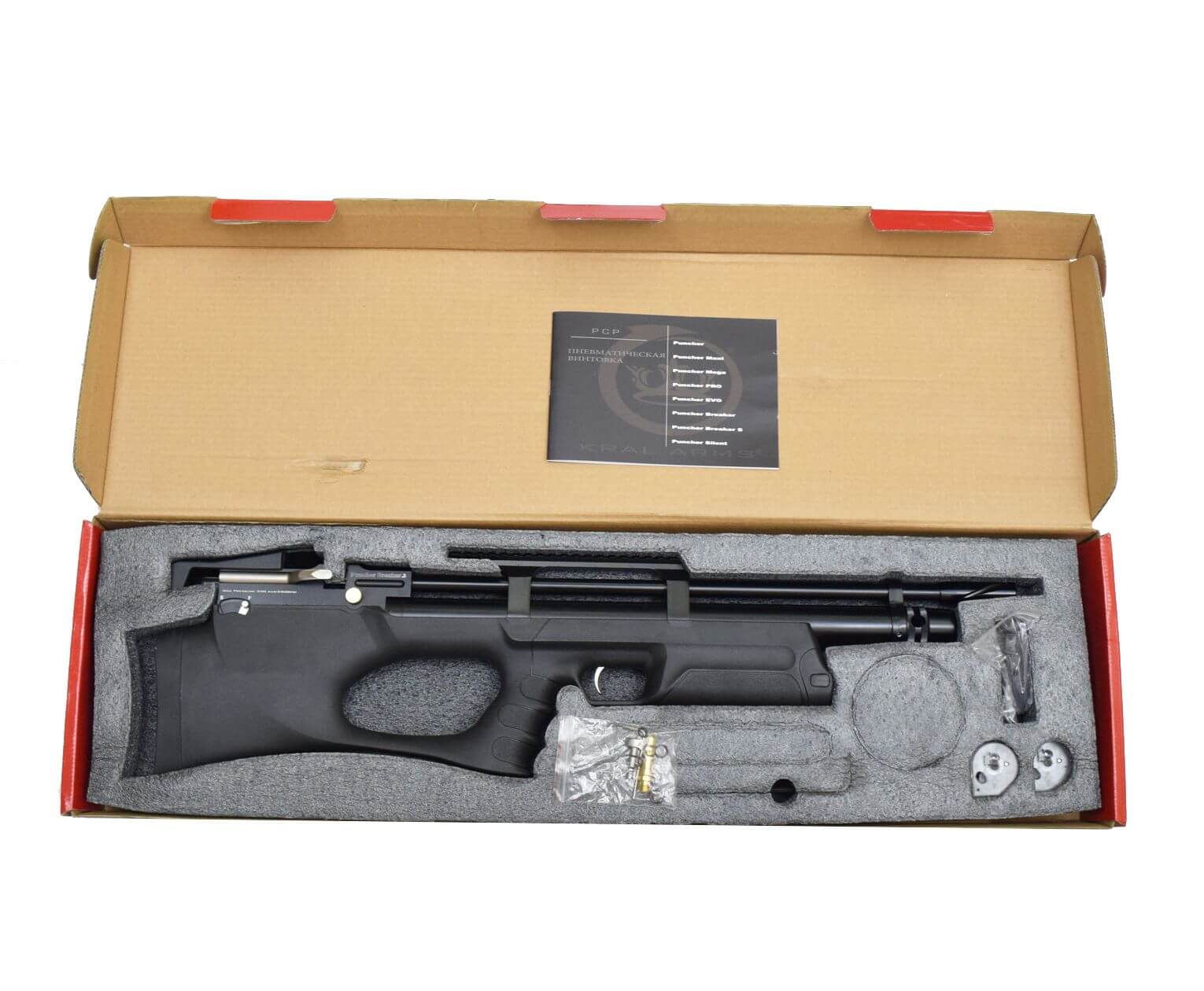 Пневматическая винтовка Kral Puncher Breaker 3S PCP 5,5 мм (пластик, PCP) Пневматическая винтовка Kral Puncher Breaker 3S PCP 5,5 мм (пластик, PCP)