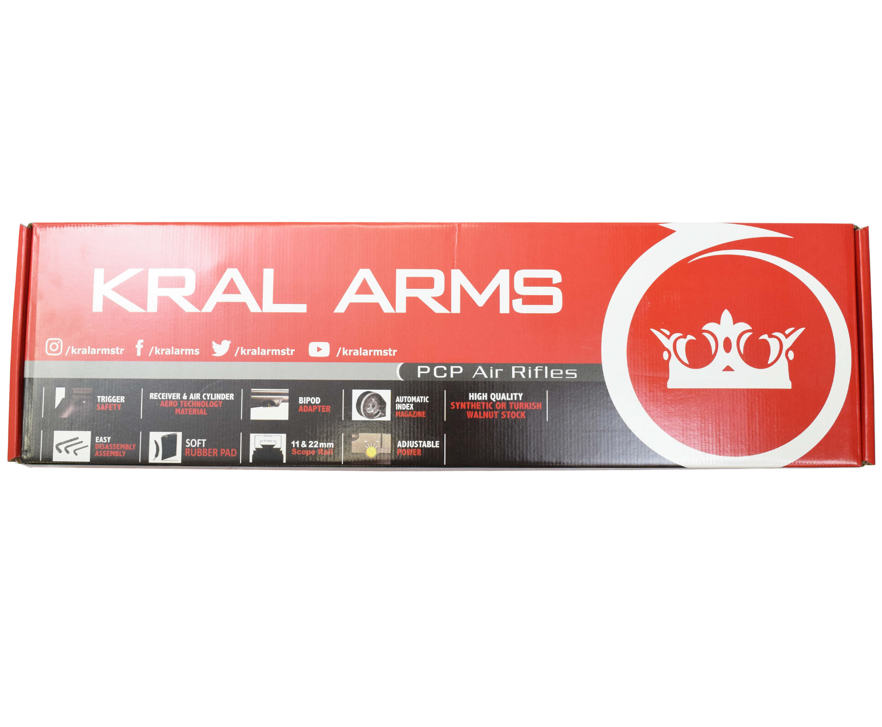 Пневматическая винтовка Kral Puncher Breaker 3W PCP 5,5 мм (дерево, PCP)
