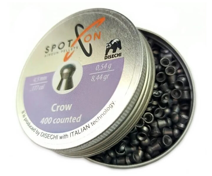 Пули пневматические SPOTON Crow 4,5 мм 0,54 г 400 шт